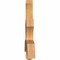 Ekena Millwork Davenport Rough Sawn Timber Gable Bracket, Western Red Cedar, 96"W x 32"H x 4"D x 6"F, 8/12 Pitch GBW096X32X0406DAV00RWR - alternate 4